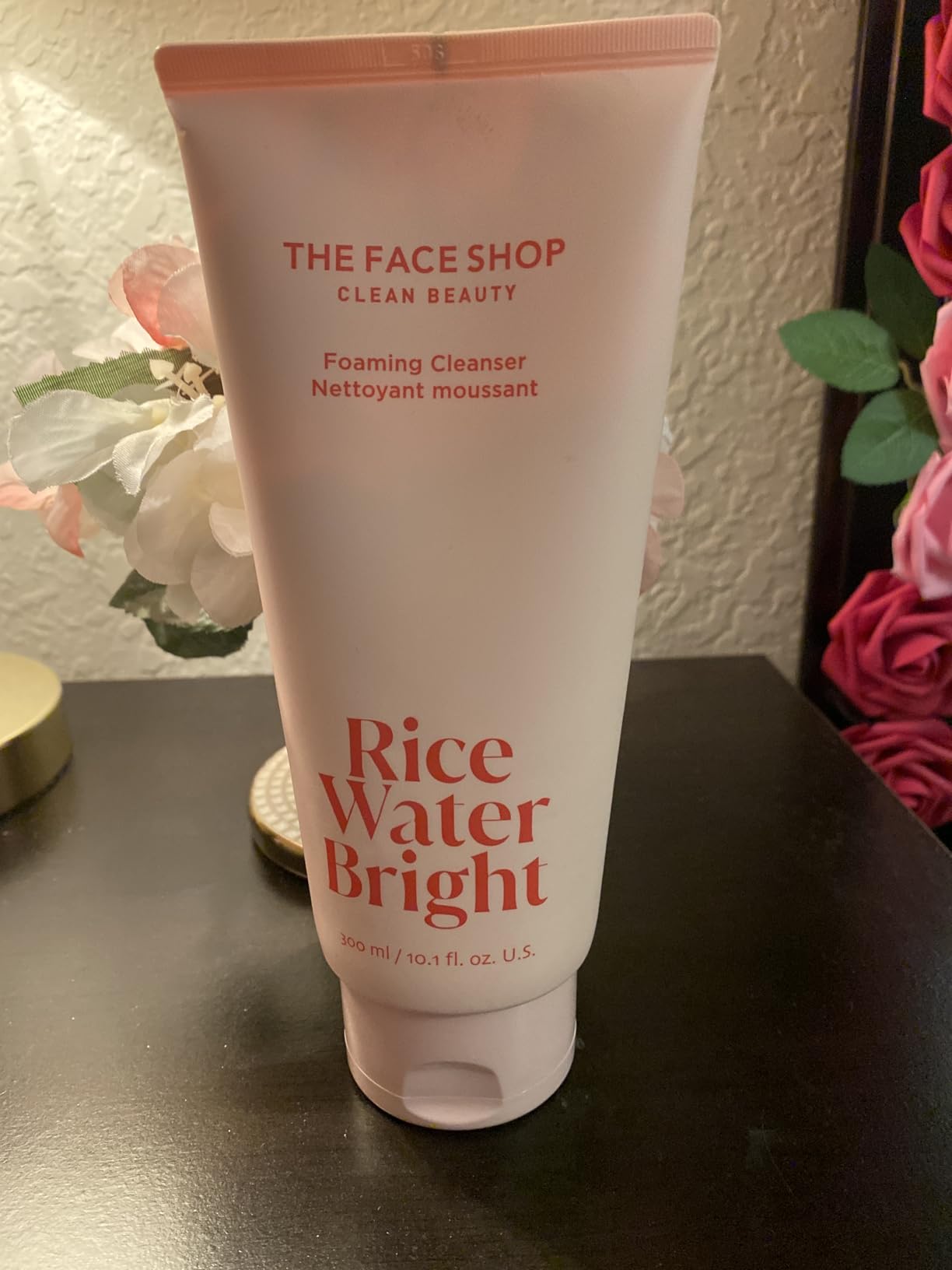 THE FACE SHOP Rice Water Bright Foaming Cleanser, Face Wash, 10.1 fl. oz. customer photo 1