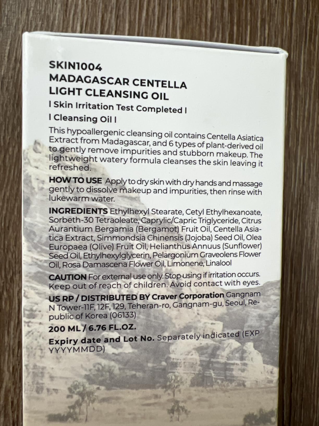 SKIN1004 Madagascar Centella Light Cleansing Oil 6.76 fl.oz, 200ml | Gentle Oil Cleanser for Face, Korean Facial Cleanser, Double Cleansing customer photo 2