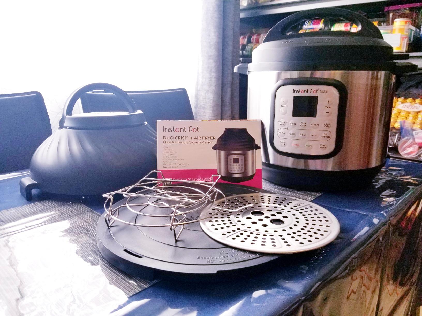 Instant Pot Duo Crisp 8 Qt 11-in-1 Air Fryer + Pressure Cooker, Steel customer photo 1