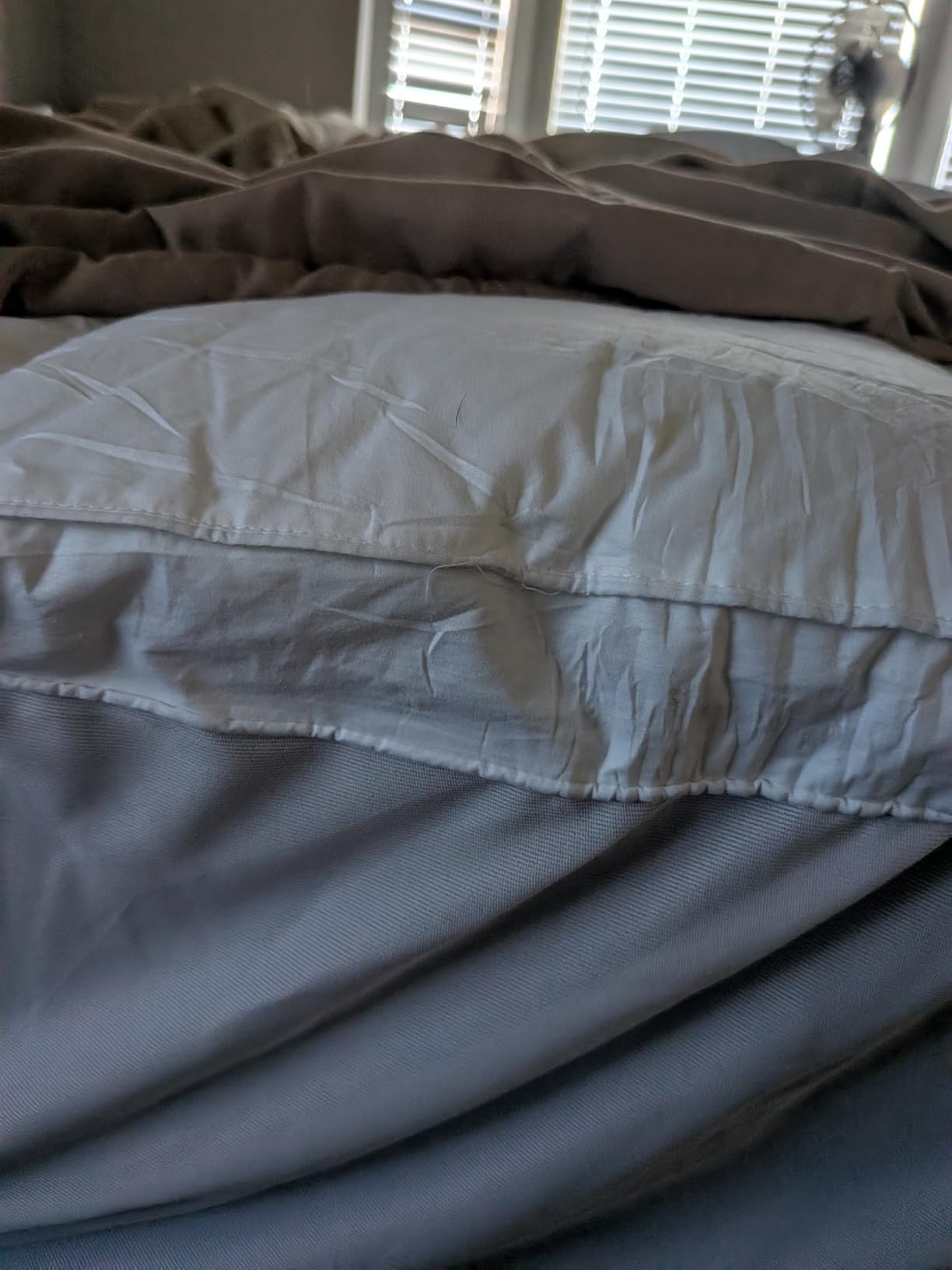 COONP Queen Mattress Topper, Cotton Extra Thick Pillow Top Mattress Pad customer photo 1
