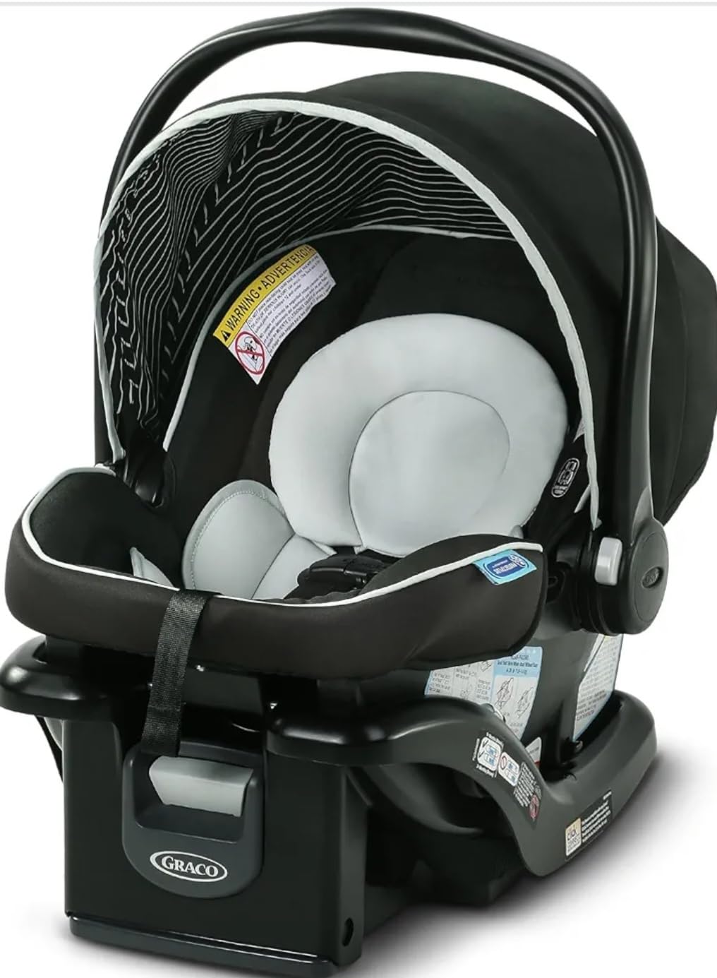 Graco SnugRide Lite LX Infant Car Seat, Lightweight Rear-Facing Seat for Babies 4–30 lb, 4-Position Adjustable Base, Latch Installation & ProtectPlus Engineered, Studio customer photo 2