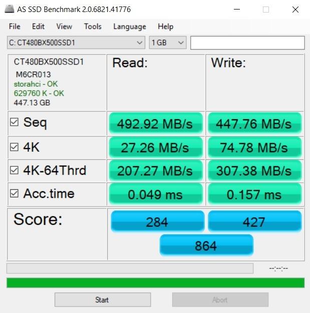 Crucial BX500 1TB 3D NAND SATA 2.5-Inch Internal SSD, up to 540MB/s - CT1000BX500SSD1Z customer photo 1