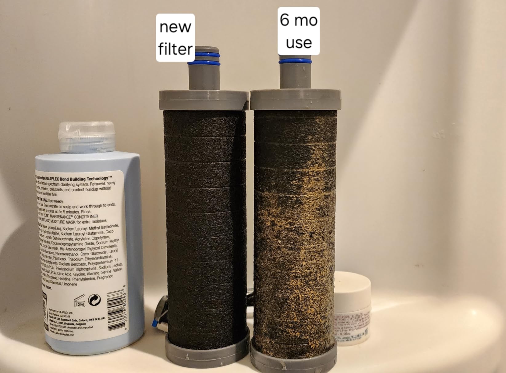 AQUAYOUTH 2.0 Carbon Shower Head Filter System | Removes Chlorine, Heavy Metals, And More | Great For Dry Skin/ Hair, And More | NSF Certified customer photo 2