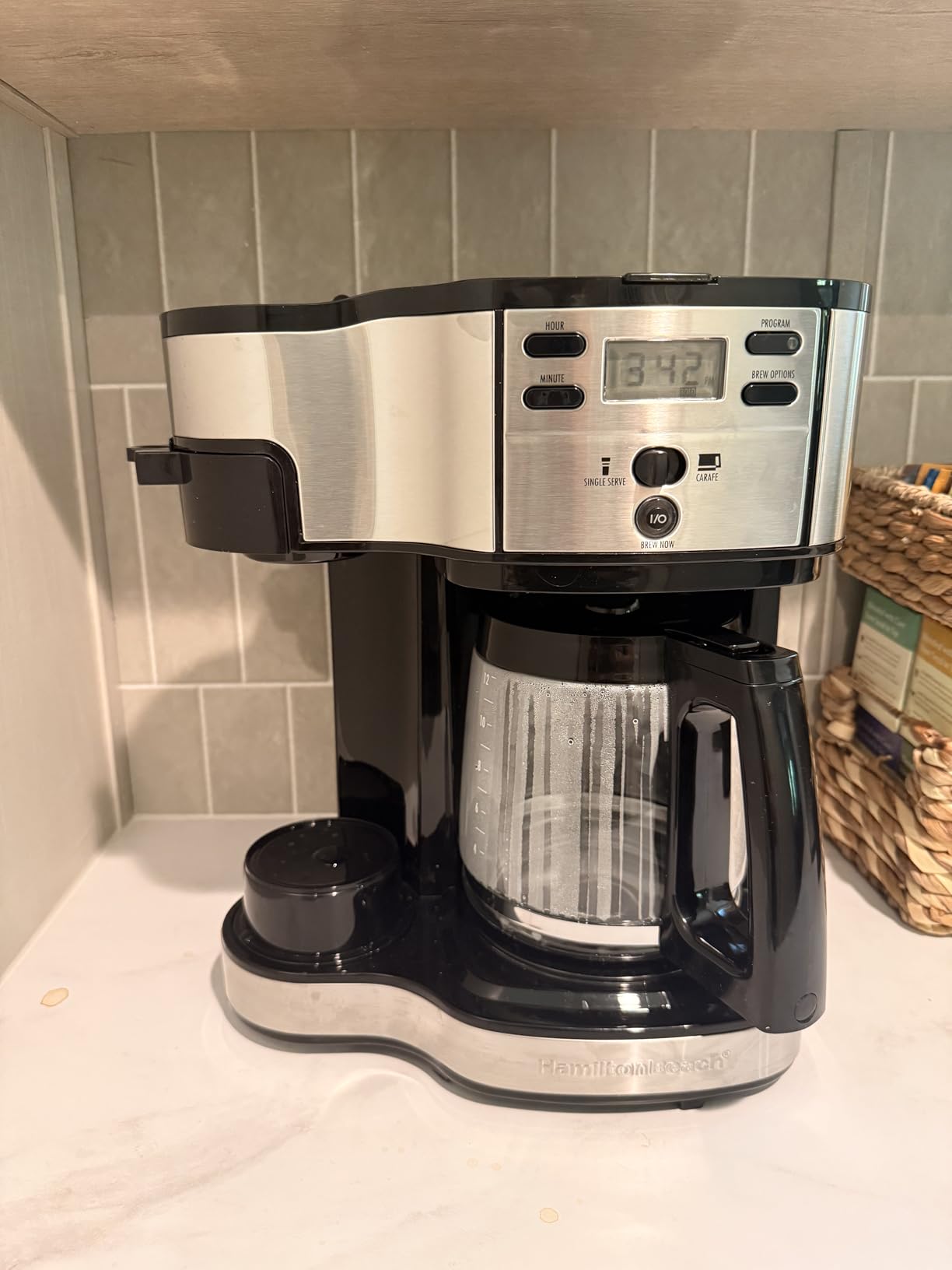 Hamilton Beach 2-Way Programmable Coffee Maker & Single Serve Coffee Maker customer photo 2