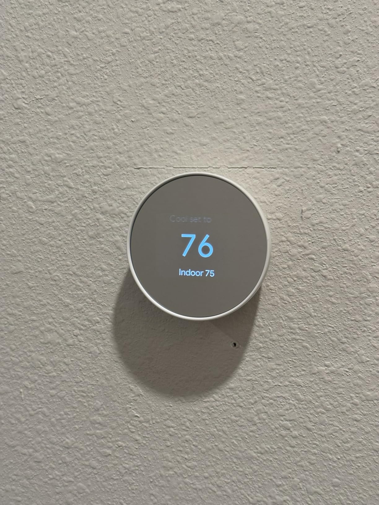 Google Nest Thermostat - Smart Thermostat for Home - Programmable Wifi Thermostat - Snow customer photo 1