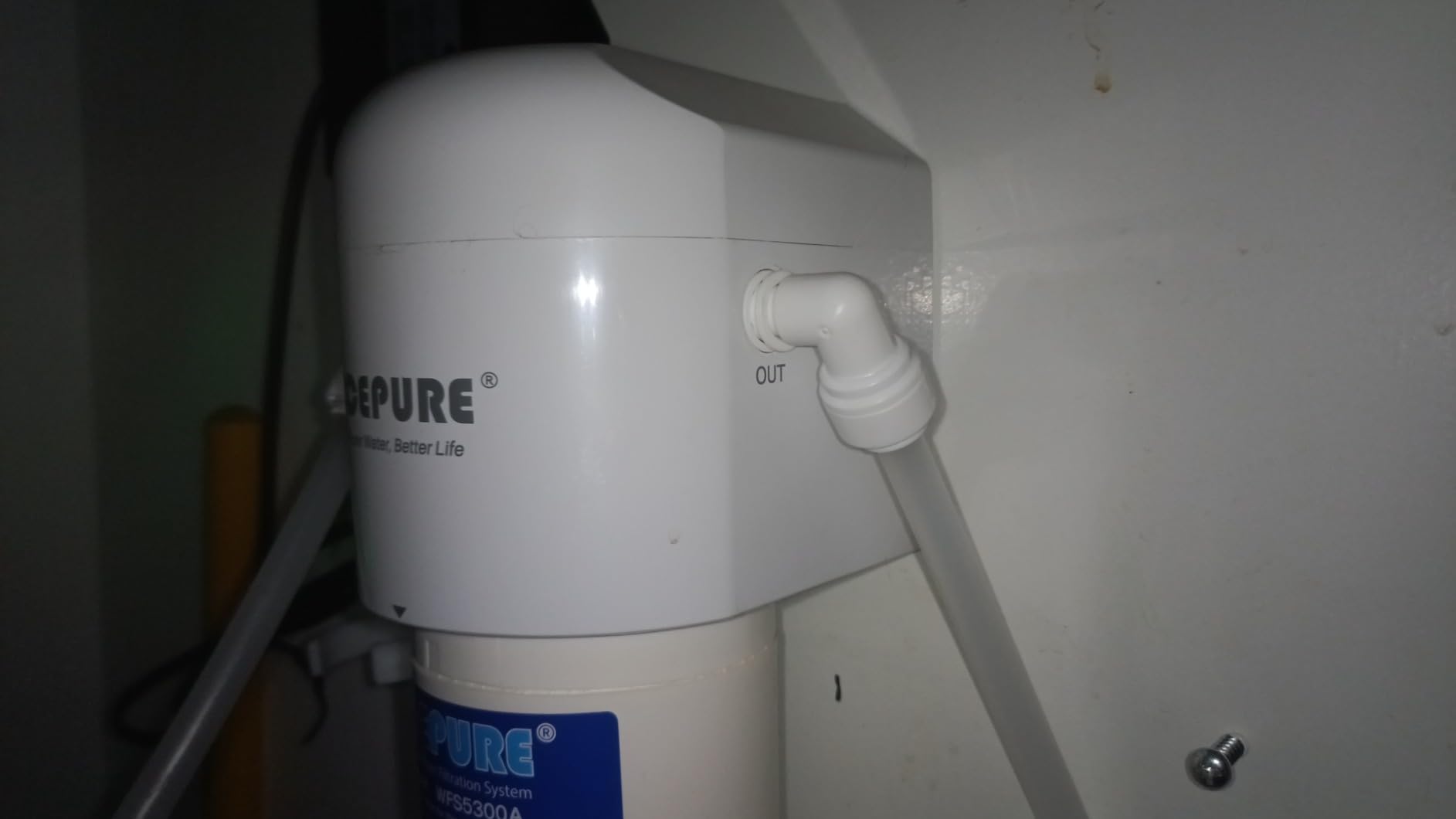 ICEPURE Under Sink Water Filter System, 3 Years or 22000 Gallons Ultra High Life NSF/ANSI 42 Certified, Removes Heavy Metals,Chlorine,Direct Connect Under Counter Drinking Water System, USA Tech customer photo 1