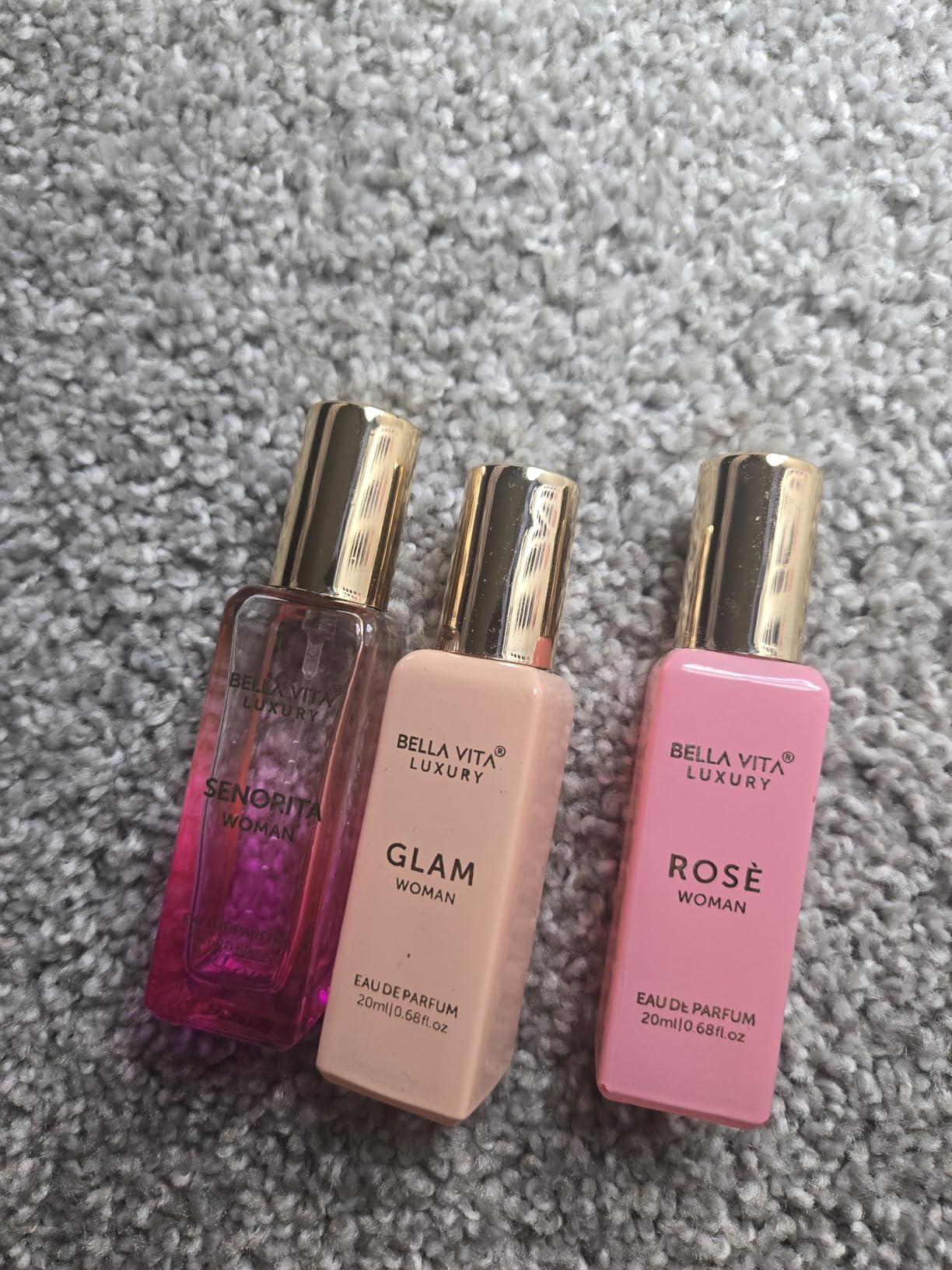 Bellavita Luxury Women's Perfume Gift Set with Rose, Senorita, Date, and Glam | 80ml | Perfume for Women | Pink Pepper, Yuzu and Floral Peach | Long Lasting Fragrance customer photo 1