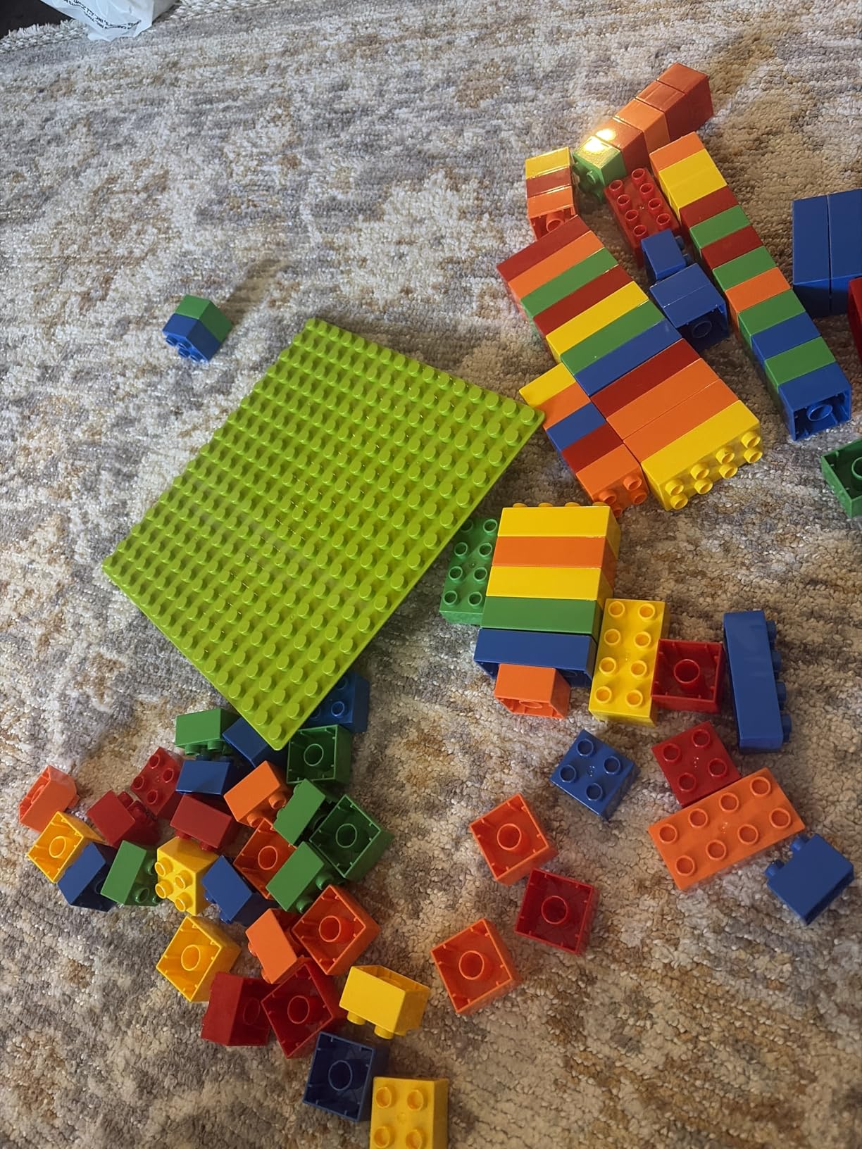 Large Building Blocks for Toddlers Kids Age 2-5, 100 PCS Set with Baseplate customer photo 2