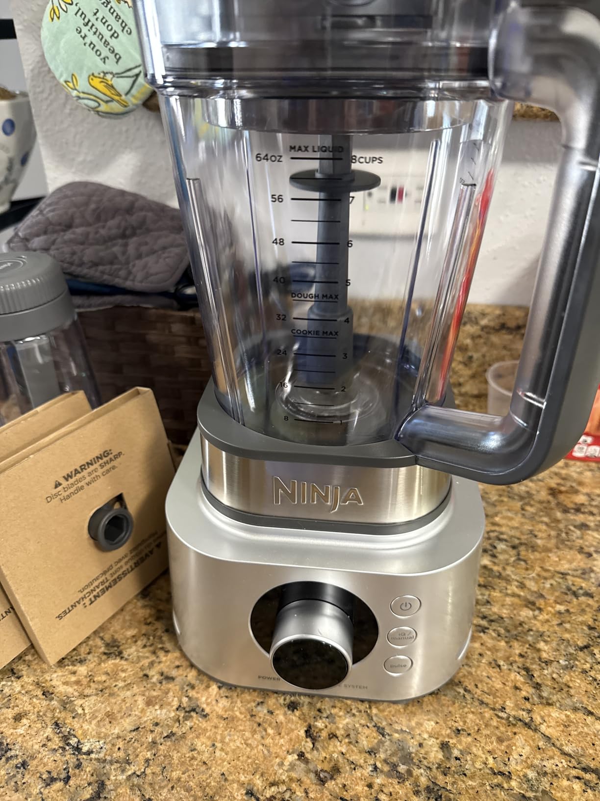 Ninja Foodi Power Blender & Processor System, 7 Functions, Silver, SS401 customer photo 2