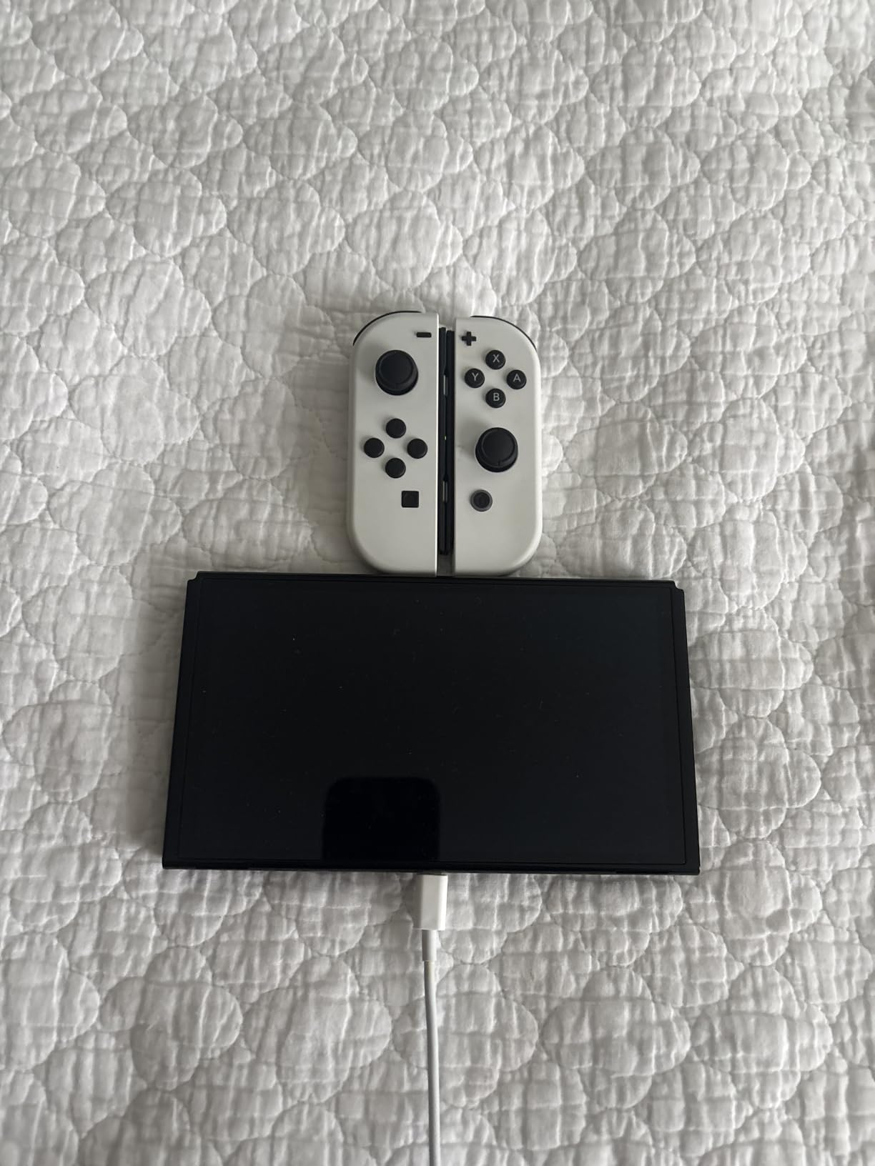 Nintendo Switch – OLED Model w/White Joy-Con customer photo 2