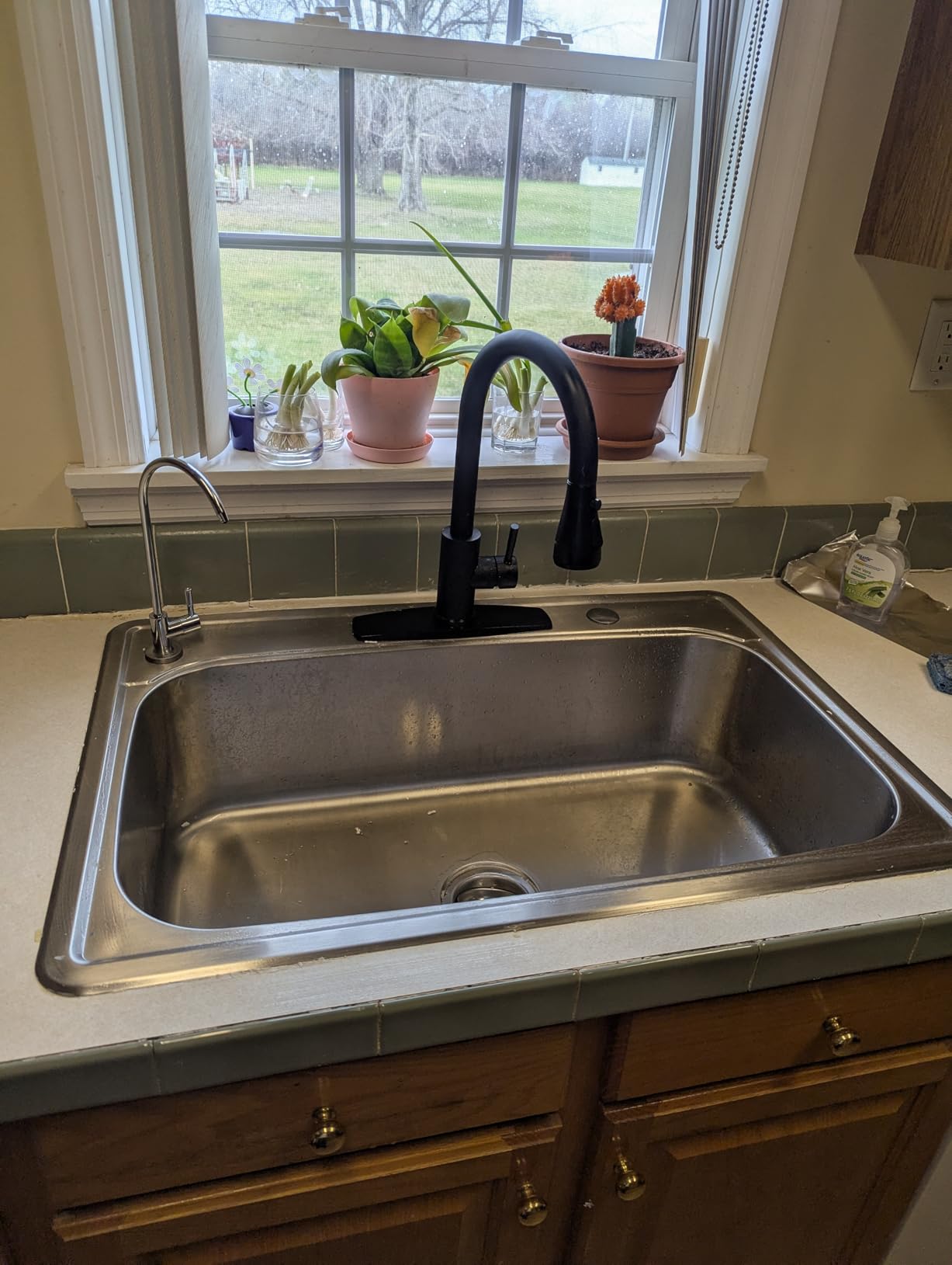 WINGSOL Under Sink Water Filter System with Chrome Faucet, NSF/ANSI 42&53 Anti-Clog Pleated Filter Quick Change EZ Install, Reduce PFAS/Lead/Chlorine/Sediment, 8K Gallons Long-Lasting Water Filter customer photo 1