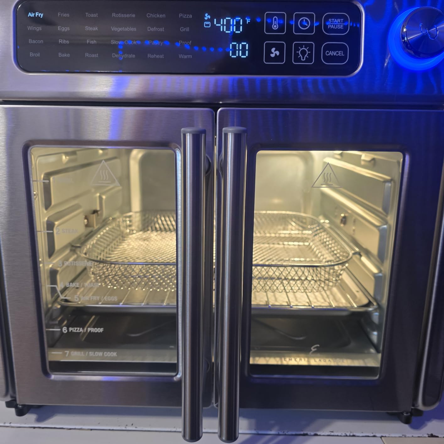 Emeril Lagasse 26QT French Door Multi-Function Air Fryer Toaster Oven customer photo 2