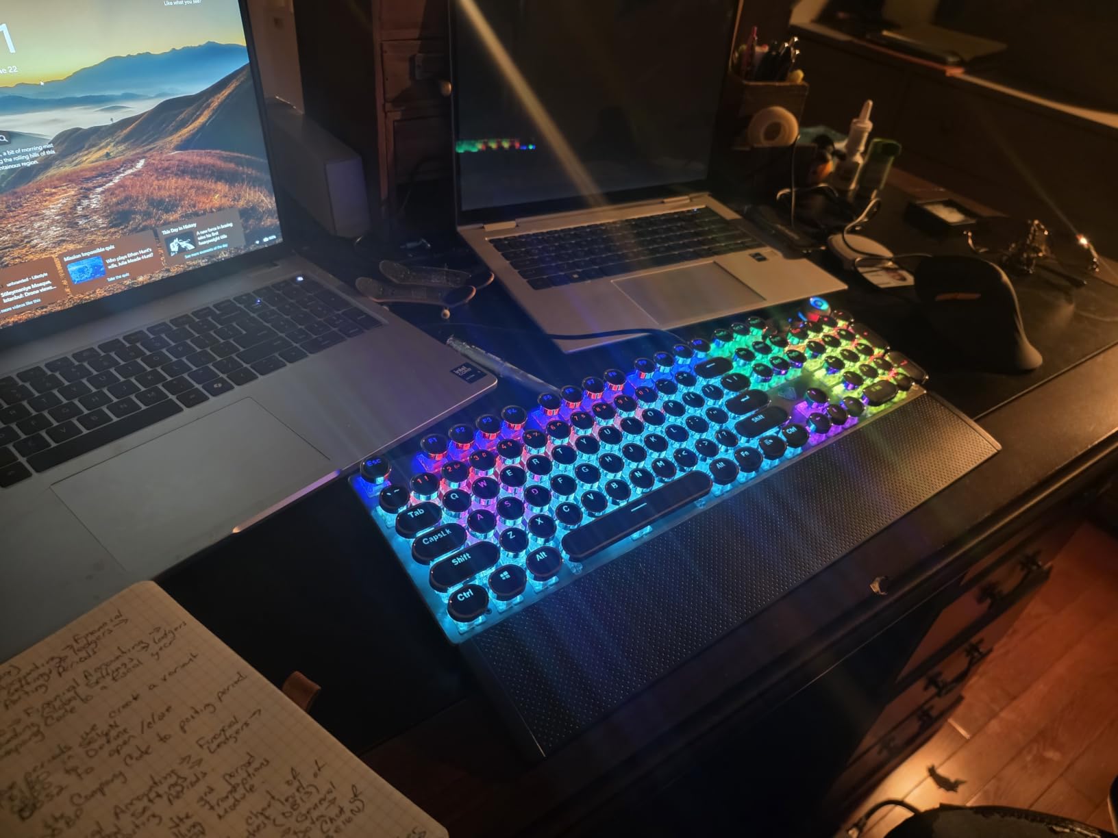 AULA F2088 Typewriter Style Mechanical Gaming Keyboard Wired, 104 Keys customer photo 1