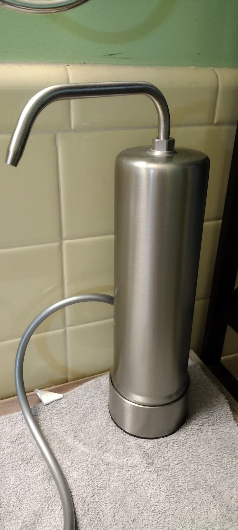 Countertop Water Filter, Stainless Steel 8000 Gal Filtration System customer photo 1