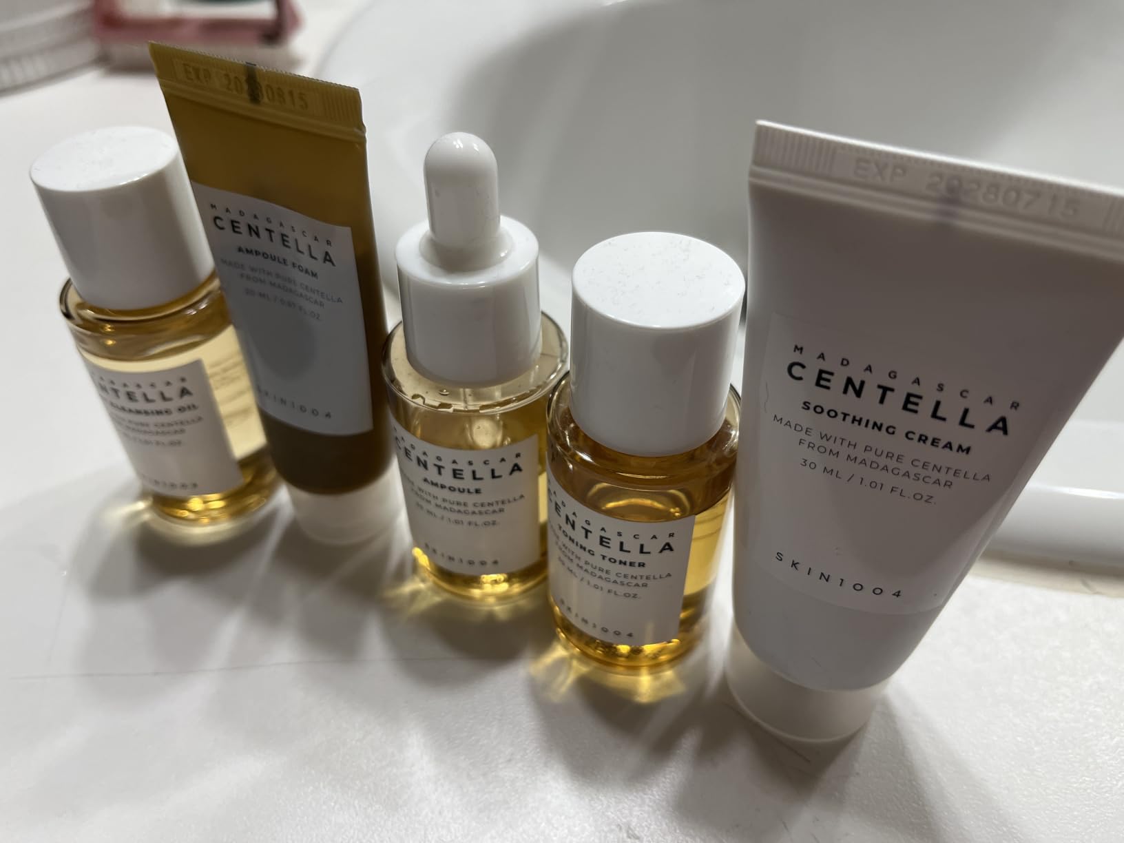 SKIN1004 Centella Travel Kit, Korean Skin Care Set of 5, Travel Size customer photo 2