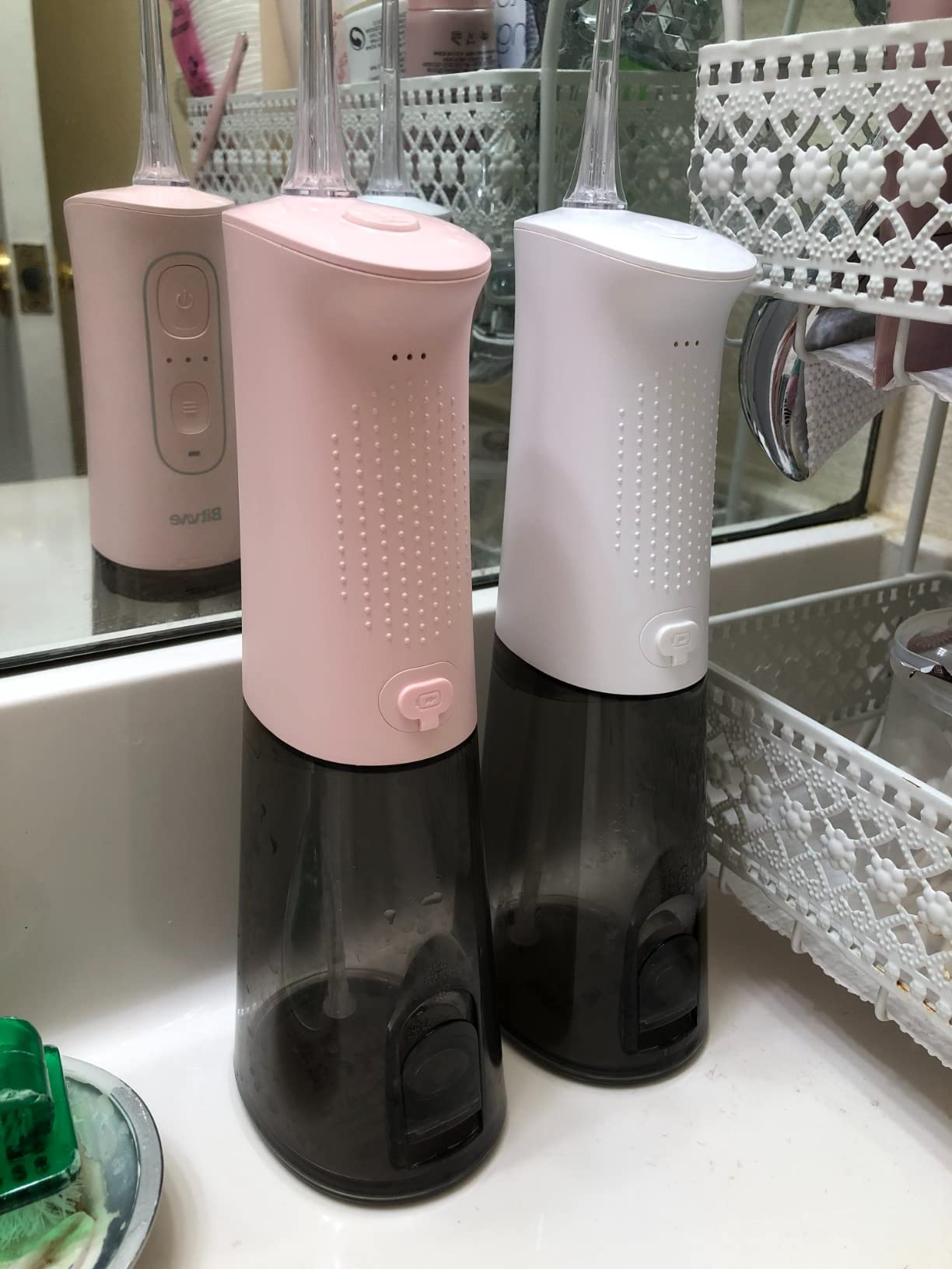Bitvae Water Dental Flosser for Teeth, Cordless Water Teeth Cleaner Picks customer photo 2