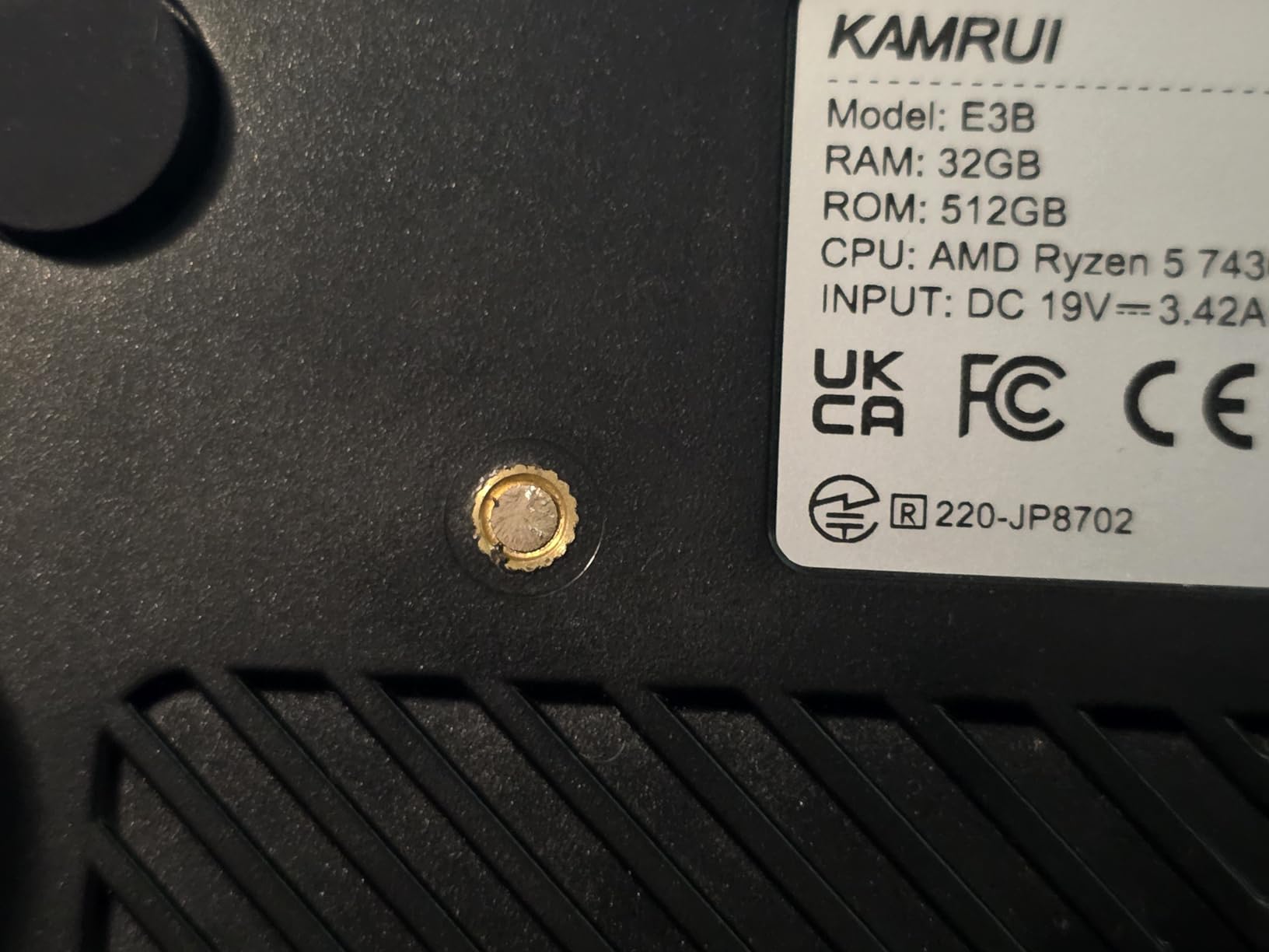 KAMRUI P1 Mini PC Ryzen 4300U 16GB RAM 256GB SSD Mini Computer, Max 3.7GHz customer photo 1