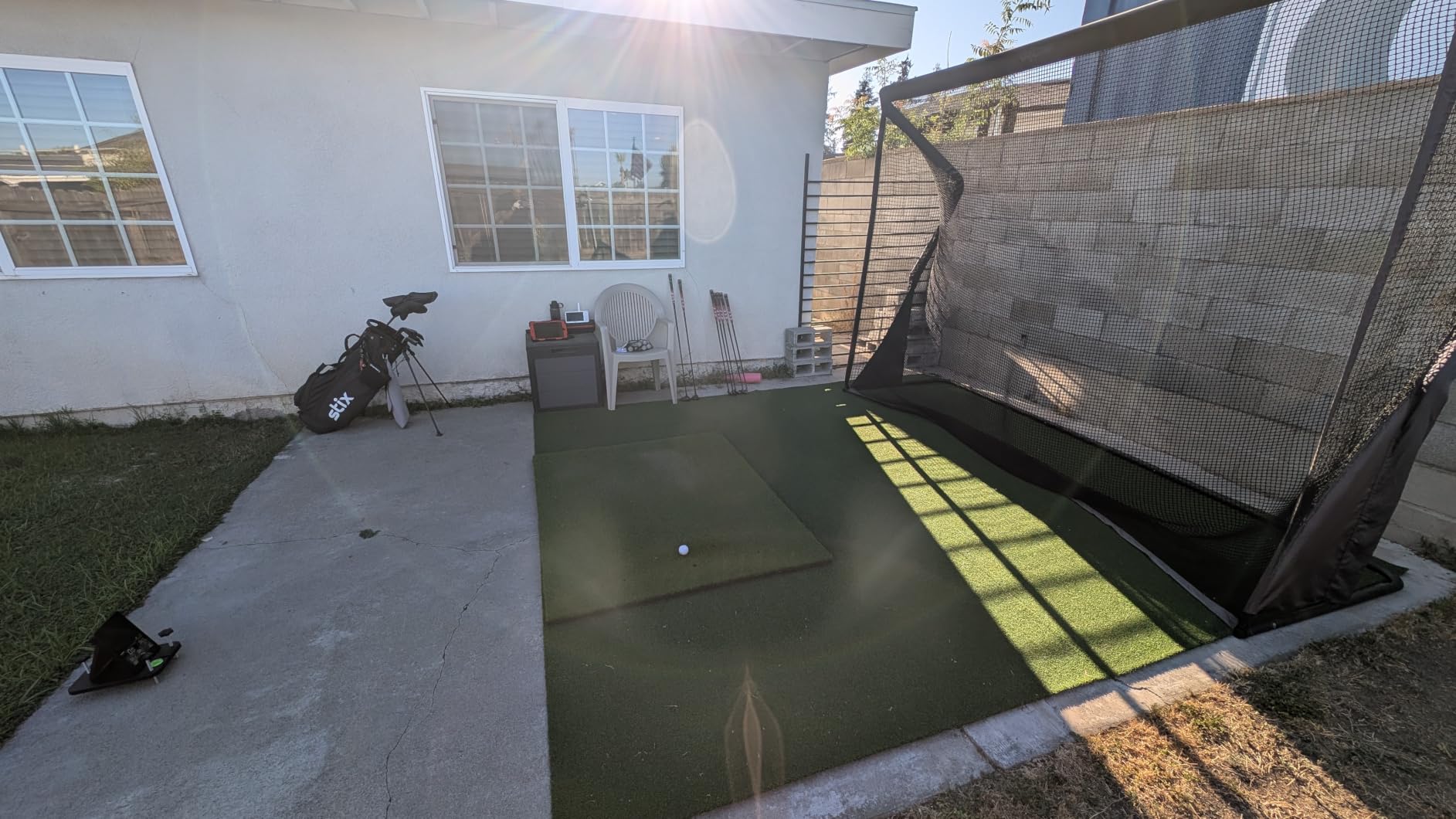 GoSports Golf Net Elite - Steel Frame Practice Golf Hitting Nets customer photo 2