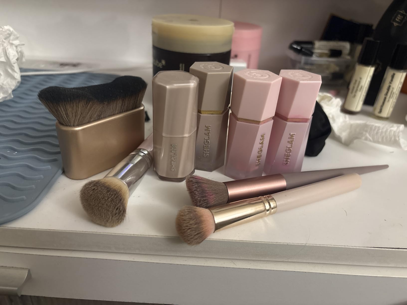SHEGLAM Color Bloom Liquid Blush Makeup for Cheeks Matte Finish-Love Cake customer photo 1