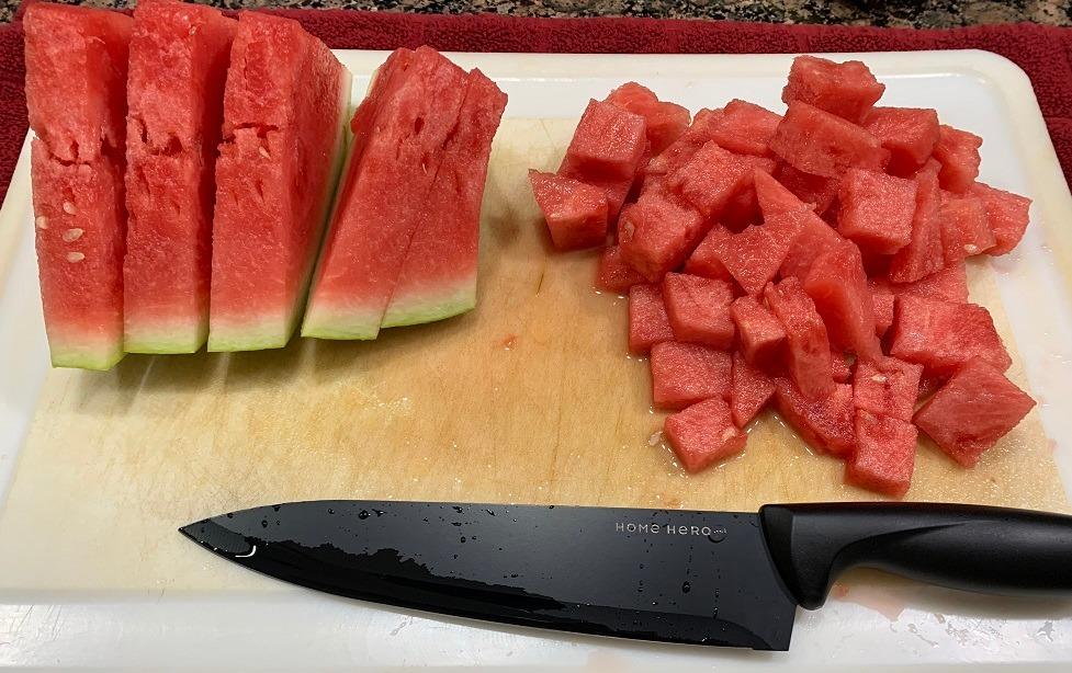 Home Hero High Carbon Stainless Steel Knife Set - Chef Knife Set Precision Slicing & Versatility - Nonstick Ceramic Coated Blades & Easy Cleaning - Ergonomic Handles & Secure Grip - 12-Piece, Black customer photo 2