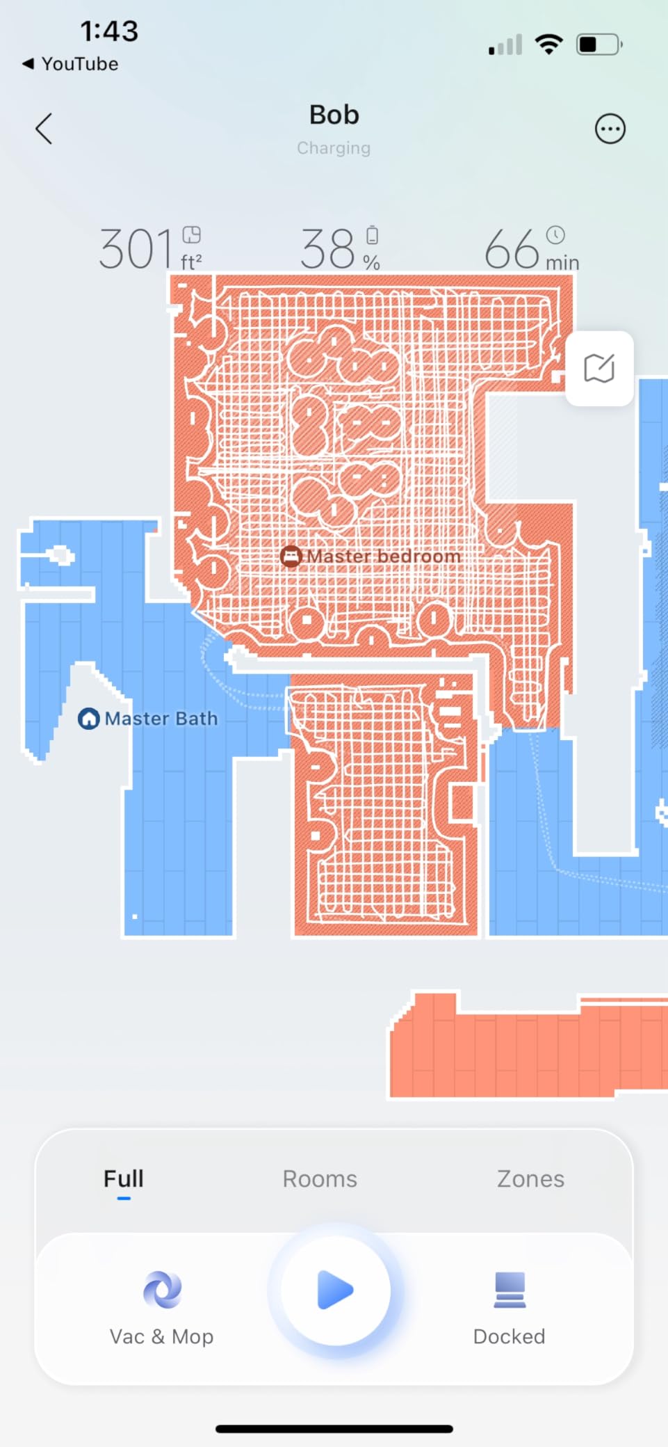 roborock S7 Max Ultra Robot Vacuum and Mop Combo, Auto Mop Drying and Washing, Self-Emptying and Refilling, 5500Pa Suction, Reactive Tech Obstacle Avoidance, White (RockDock Ultra Series) customer photo 1