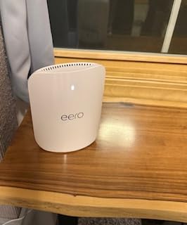 Amazon eero Pro 7 tri-band mesh Wi-Fi 7 router (newest model) - Supports internet plans up to 5 Gbps, Coverage up to 4,000 sq. ft., 2-pack customer photo 2