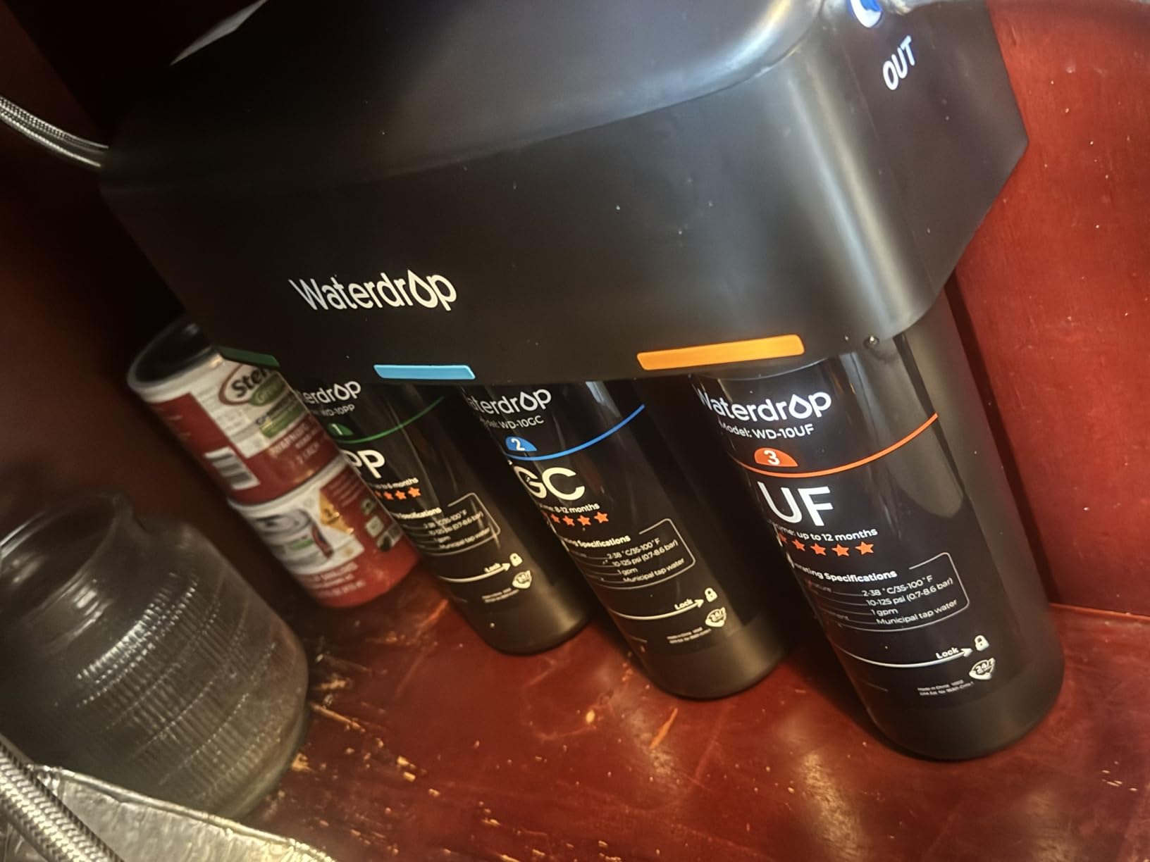 Waterdrop TSB-ALK 8 Layer Slightly Alkaline Under Sink Water Filter System customer photo 2