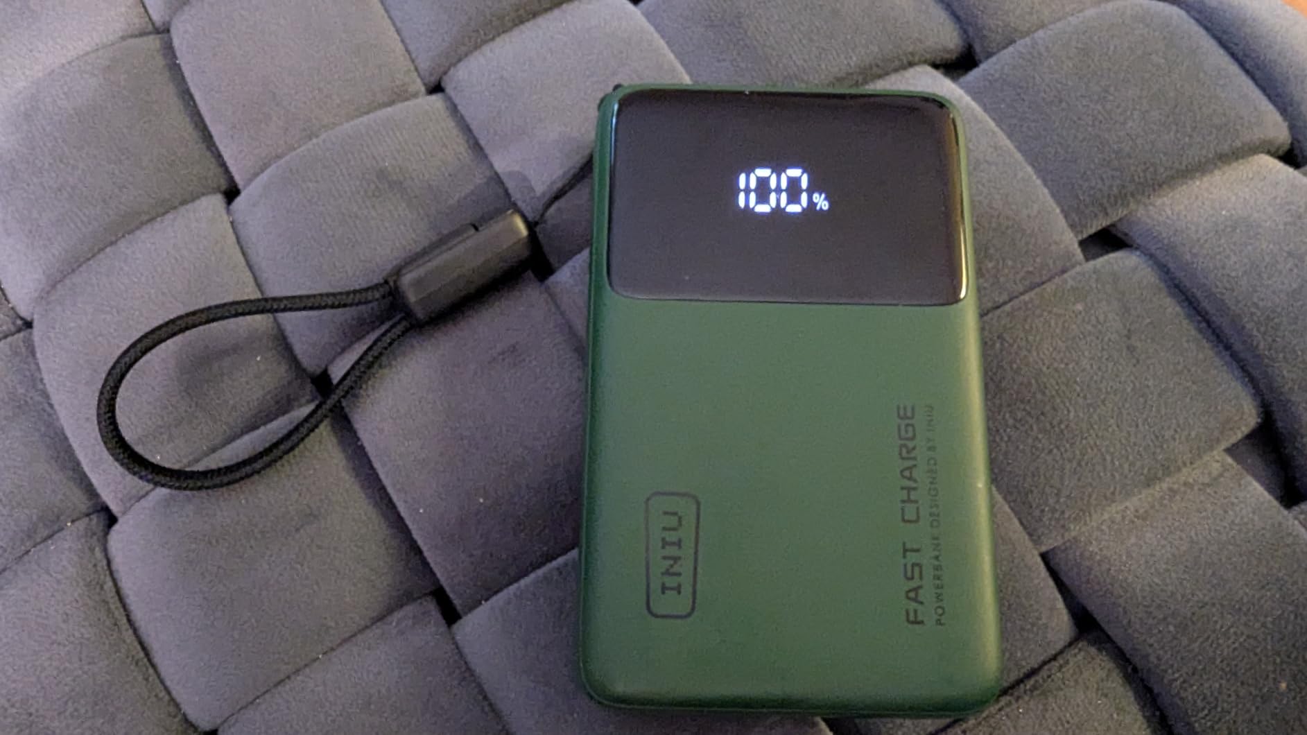 INIU Power Bank, Compact 10000mAh 45W PD Fast Charging Portable Charger customer photo 2