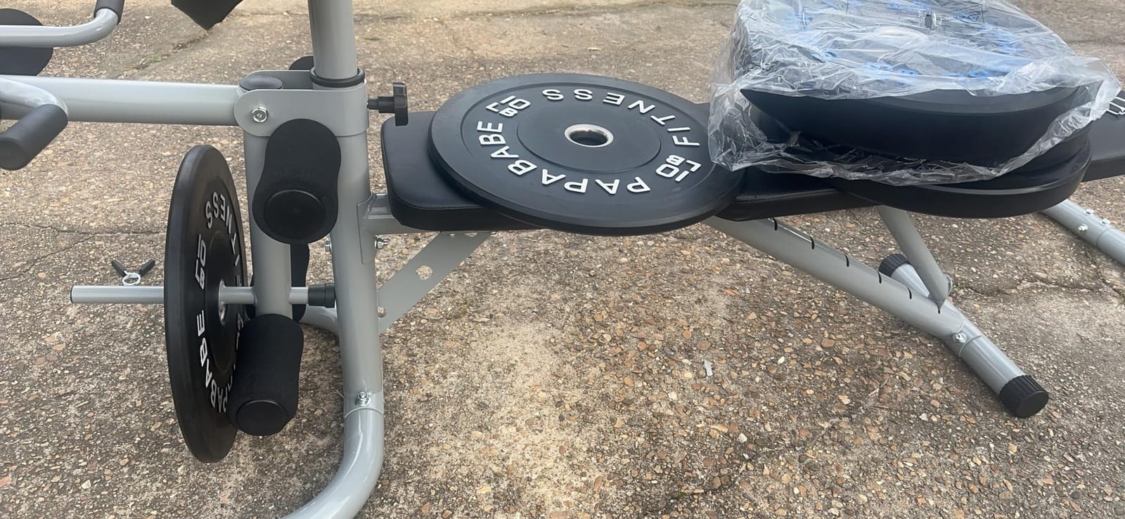 Papababe 20-650lbs Bumper Plates 2