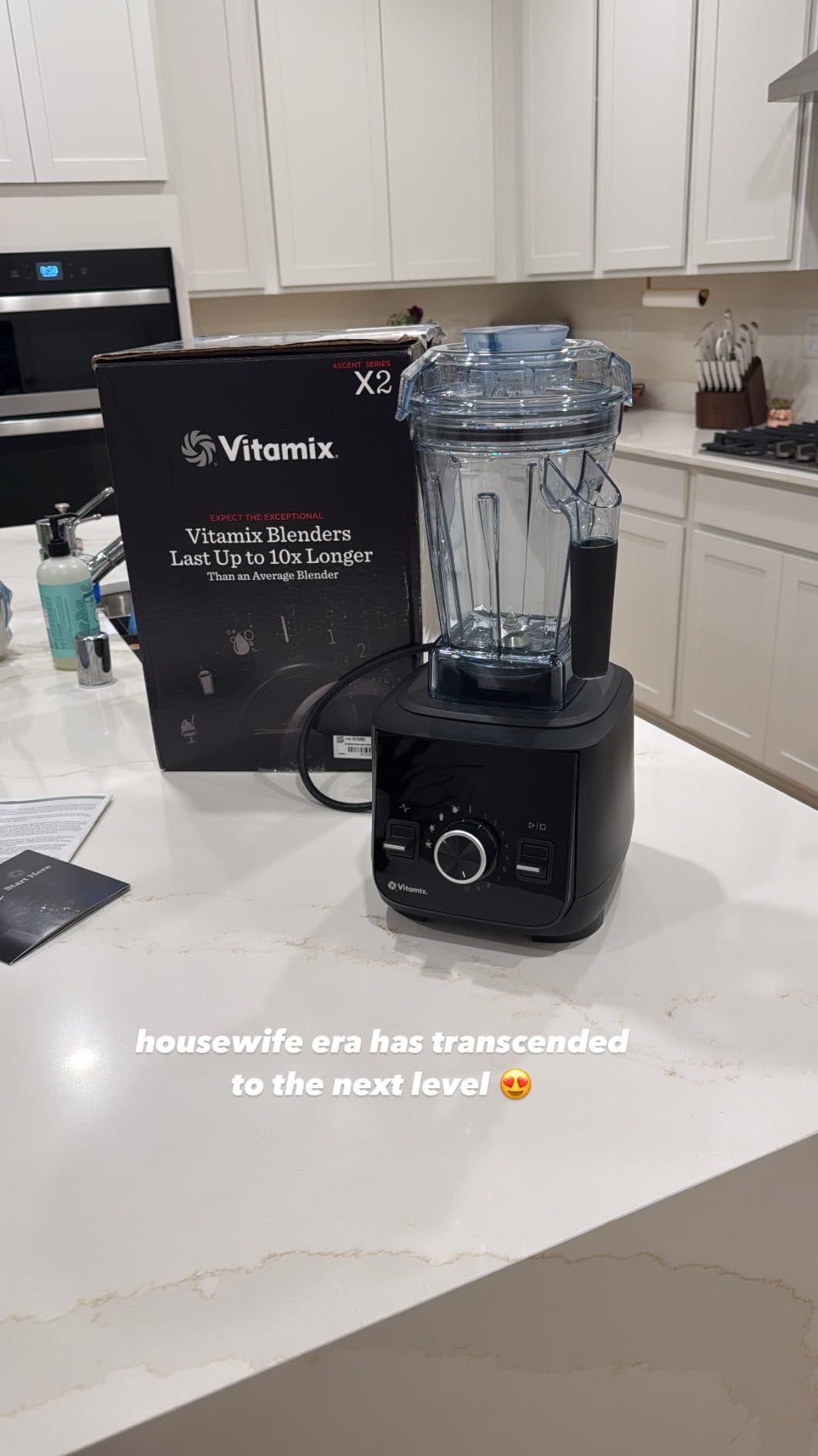 Vitamix Ascent X2 SmartPrep Kitchen System, Professional-Grade, Black customer photo 1