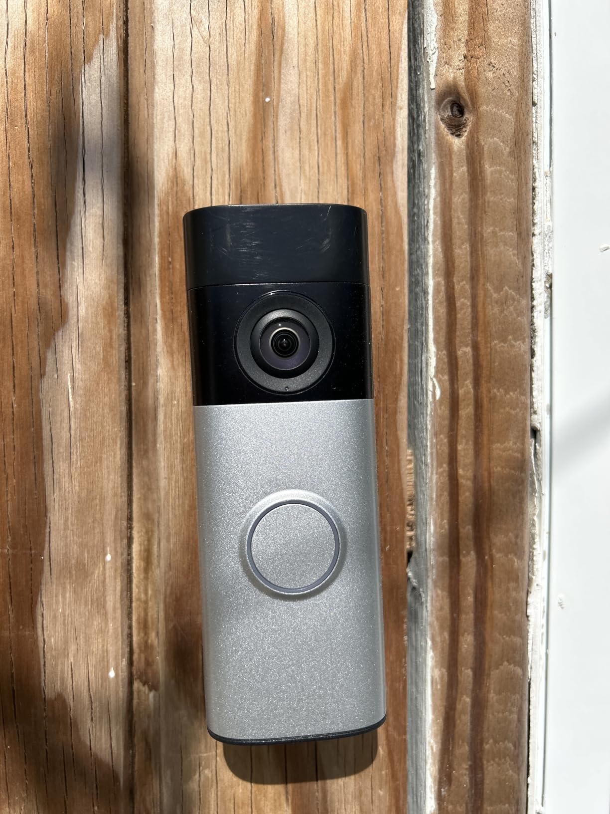 Ring Battery Doorbell 2K Plus (newest model), Retinal 2K with wide-angle video, up to 6x Enhanced Zoom, Night Vision, and Quick Release Battery Pack, Nickel Silver customer photo 2