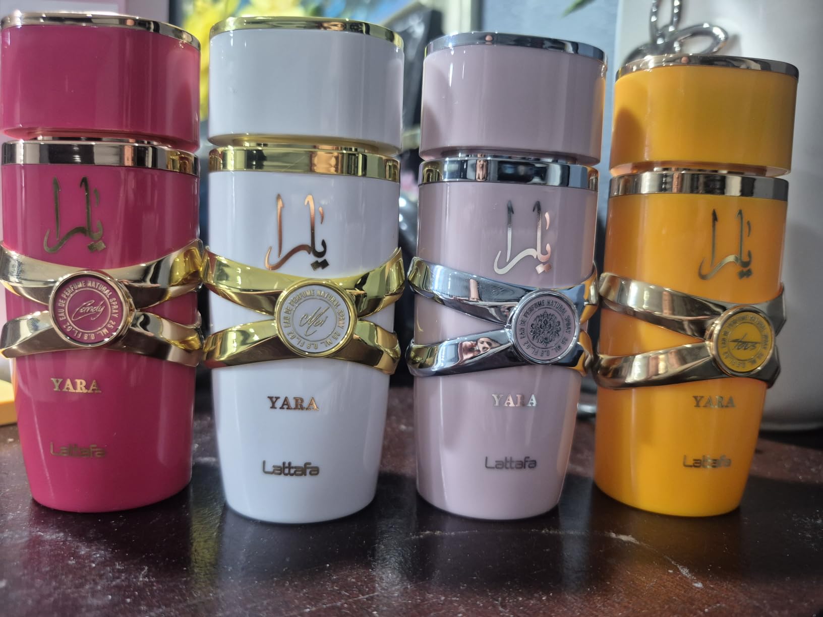 Lattafa My Yara Collection – 4 × 25 ml Eau de Parfum Gift Set for Women (Yara + Yara Moi + Yara Tous + Yara Candy) customer photo 1