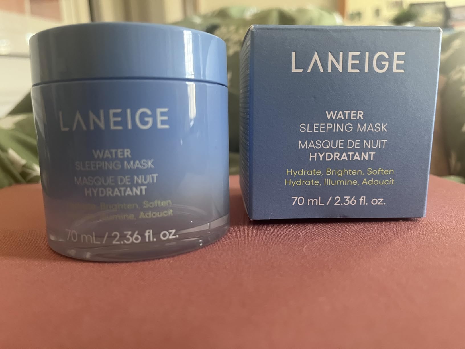 Water Sleeping Mask: Hydrating Korean Overnight Face Mask with Hyaluronic Acid Blend & Niacinamide, for Deep Hydration, Glowing Skin & Barrier Support | Korean Skin Care customer photo 1
