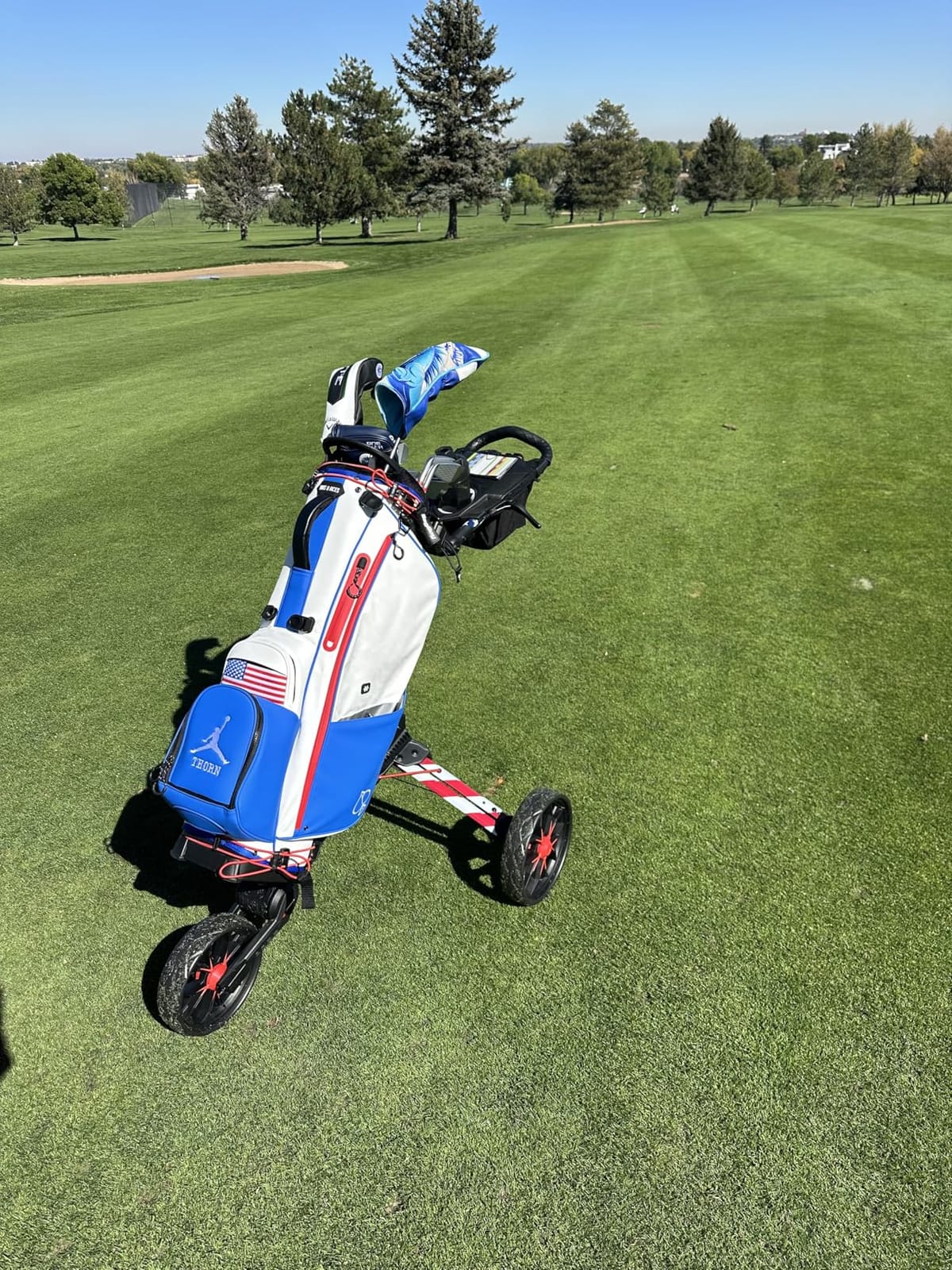 Bag Boy Nitron Golf Push Cart customer photo 2