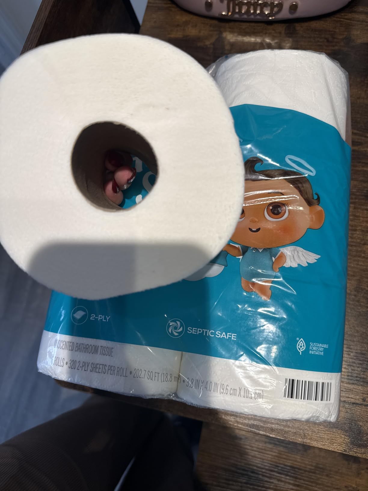 Angel Soft Toilet Paper, 18 Mega Rolls = 72 Regular Rolls, Soft and Strong customer photo 2