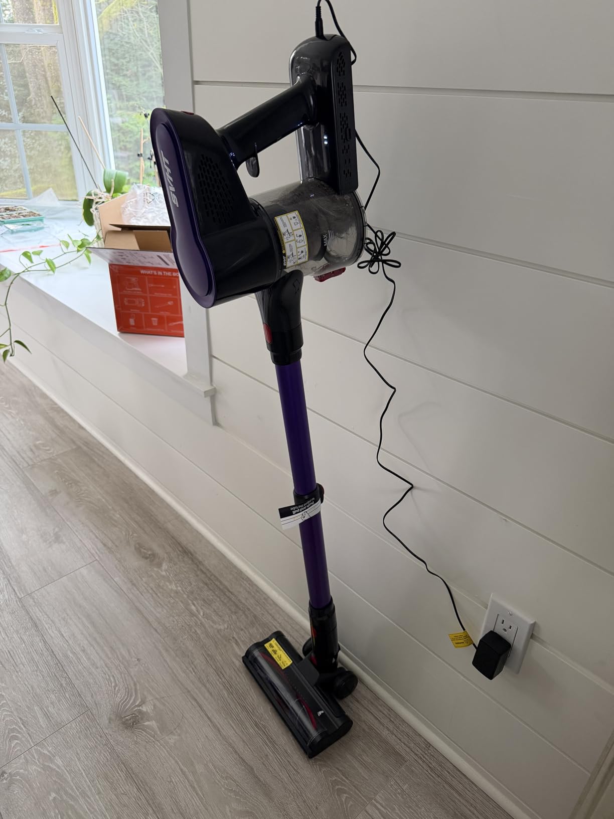 Cordless Vacuum Cleaner, 500W 45KPA 50Mins Stick Vacuum Cleaners for Home customer photo 1