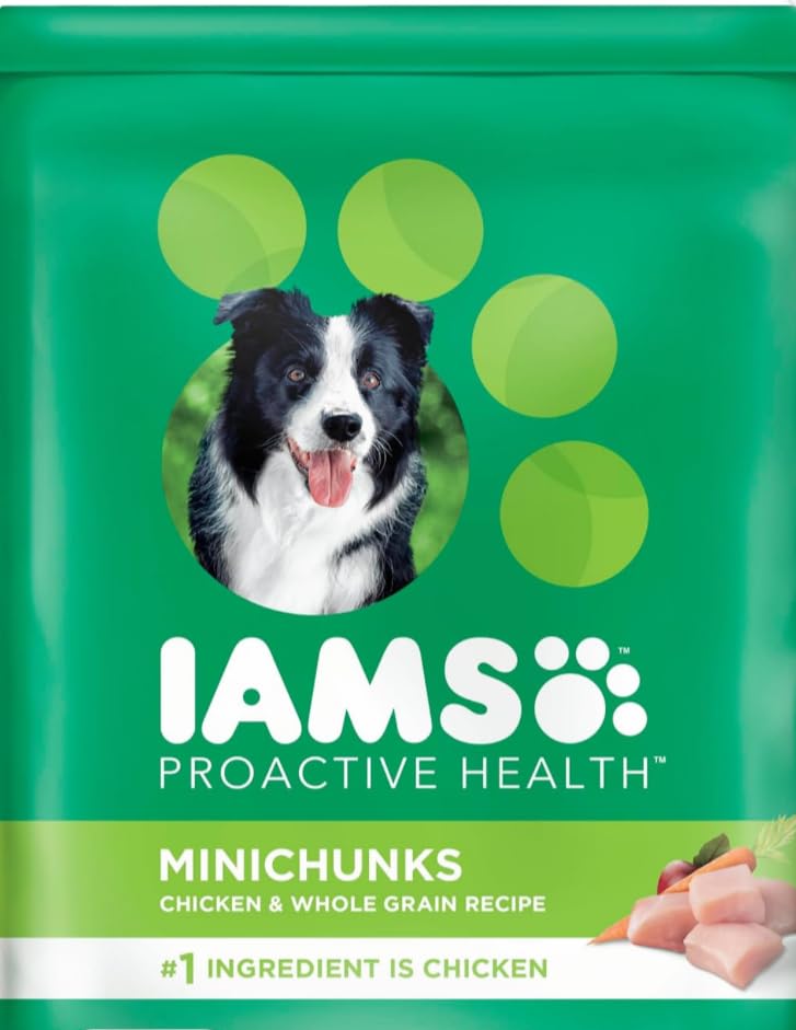 IAMS Proactive Health Adult Minichunks Dry Dog Food, Chicken, 5 lb customer photo 2