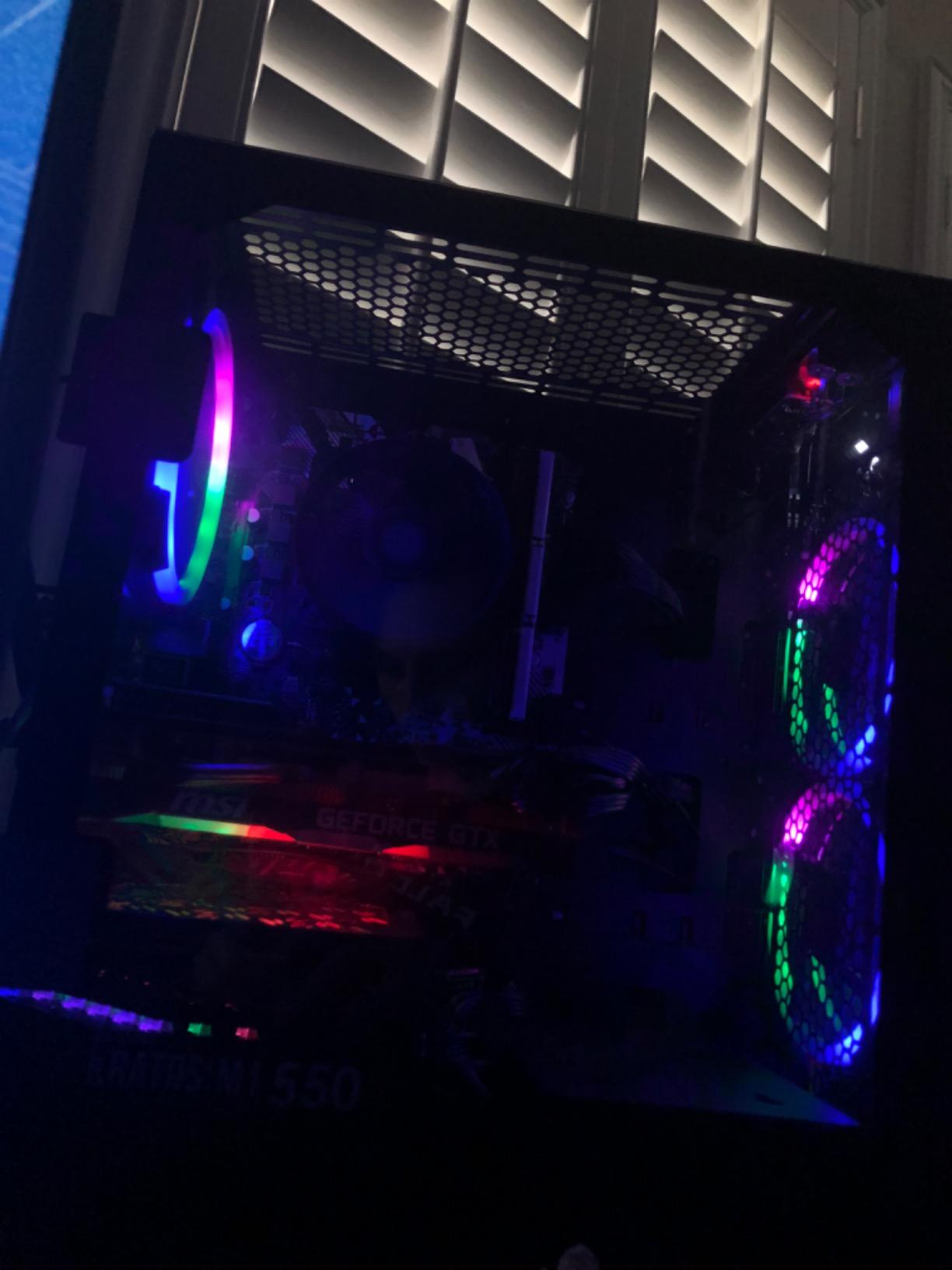 Skytech Gaming PC Desktop, Ryzen 7 9850X3D, RX 9070 XT, 32GB RAM, 2TB SSD customer photo 2