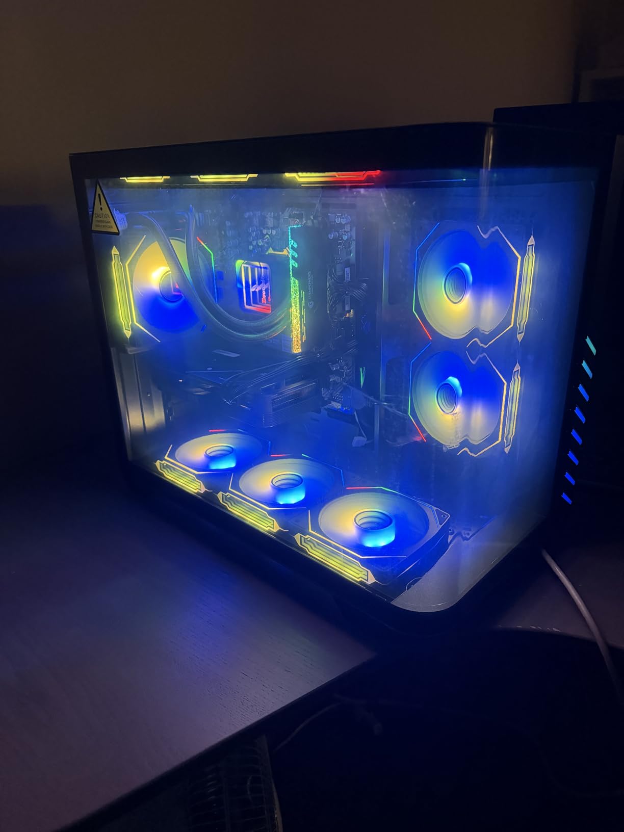 Gaming PC Desktop Liquid Cooled Ryzen 7 8700F RTX 4060 Ti 16GB DDR5 RAM customer photo 1