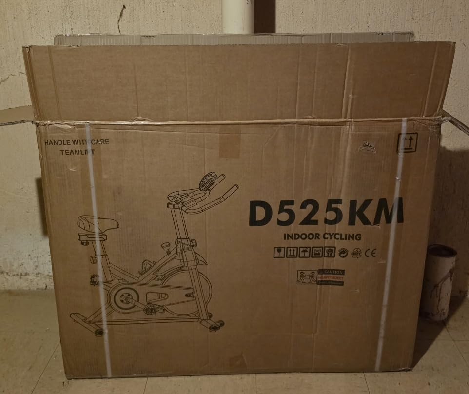 Stationary Exercise Bike for home, Magnetic Resistance, Silence & Smart App customer photo 1